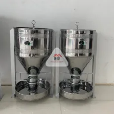 MÁNG NỬA BAO KHAY TO INOX 430