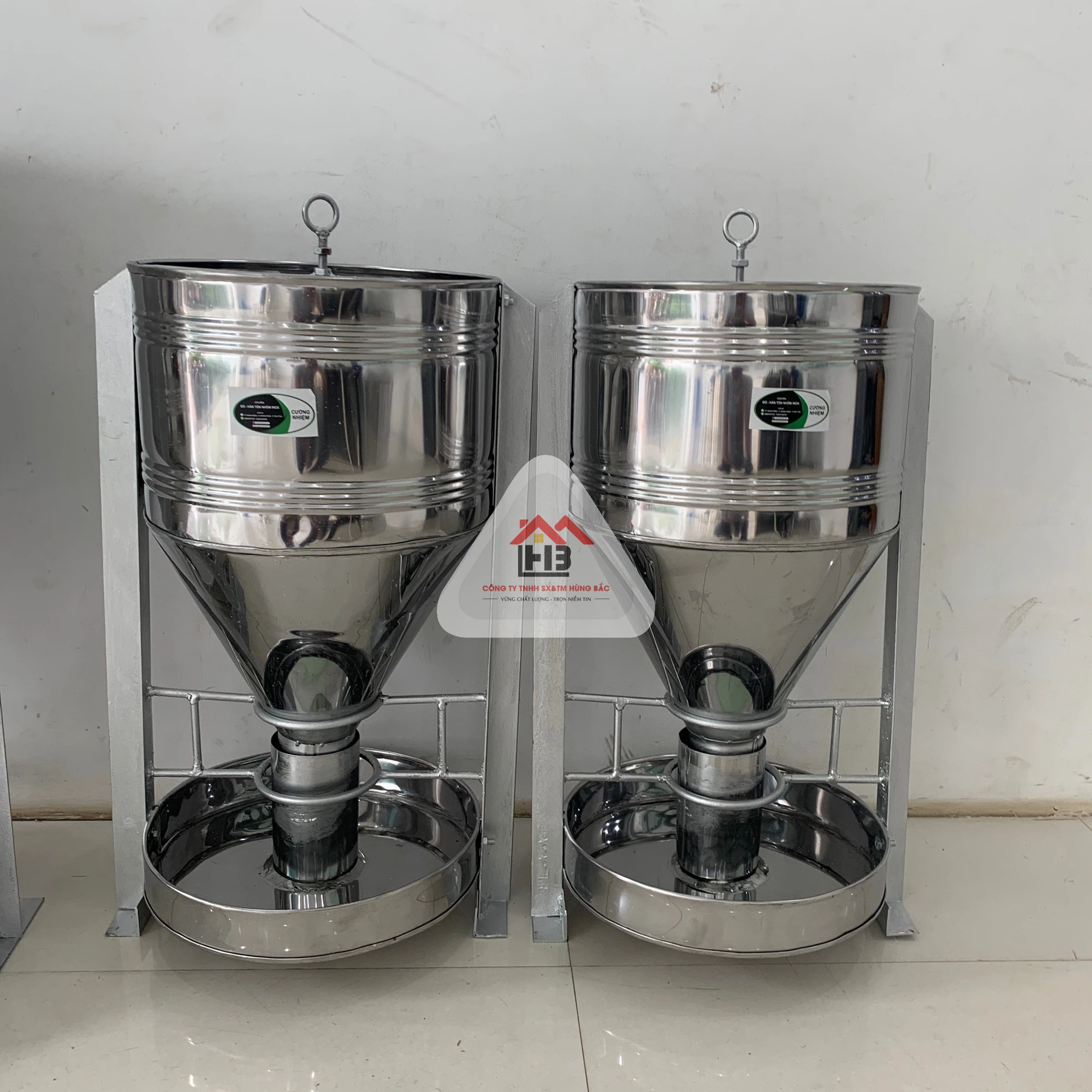 MÁNG NỬA BAO KHAY TO INOX 430
