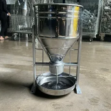 MÁNG NỬA BAO INOX 201